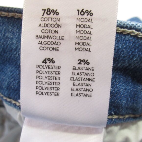 NWT Mother The Hustler Ankle Fray in Layover Stretch Crop Jeans 27 - Picture 5 of 12